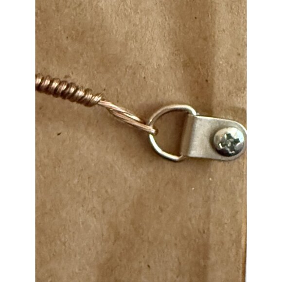 Dorothy Fagan Oil Pastel Painting on Handmade Paper Framed Maple V Signed - Picture 7 of 8